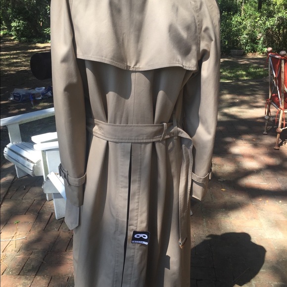 VTG BURBERRYS Trench Coat with Wool Liner - Picture 6 of 16